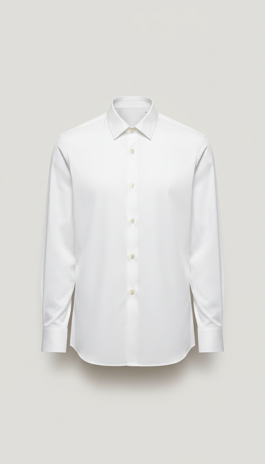 Porcelain Egyptian Cotton Shirt
